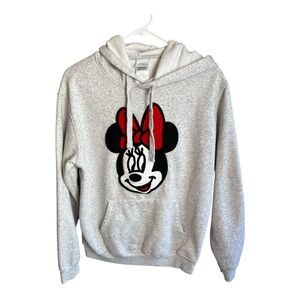 Disney Gray Minnie Mouse Hoodie